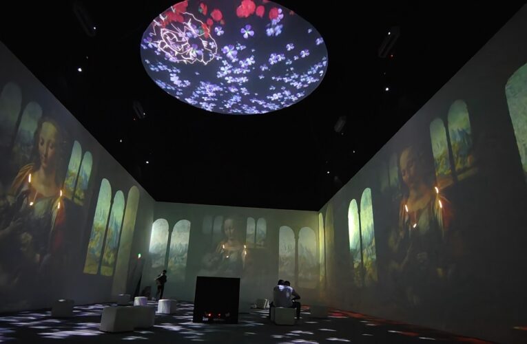 Últimos días de “Il Genio” en Guadalajara, exhibición inmersiva sobre Leonardo da Vinci