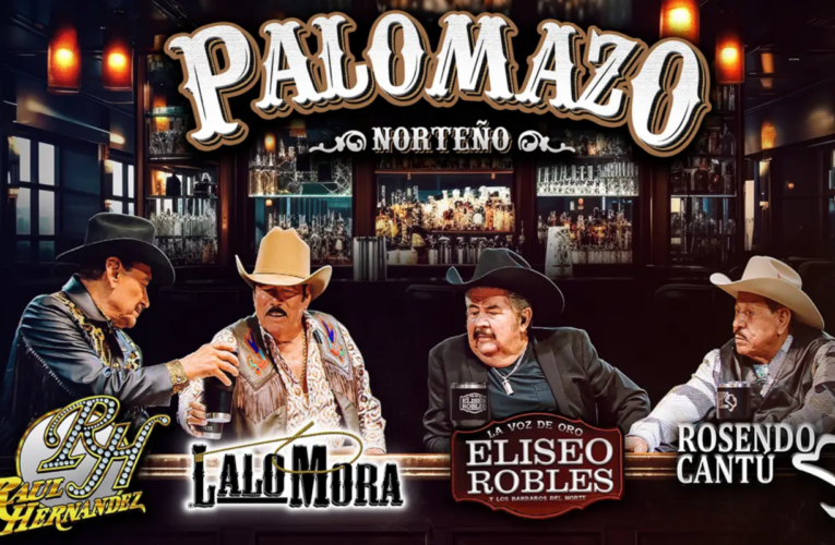 El Auditorio Telmex, se vestirá de norteño con Lalo Mora, Eliseo Robles, Raúl Hernández y Rosendo Cantú juntos en un show único