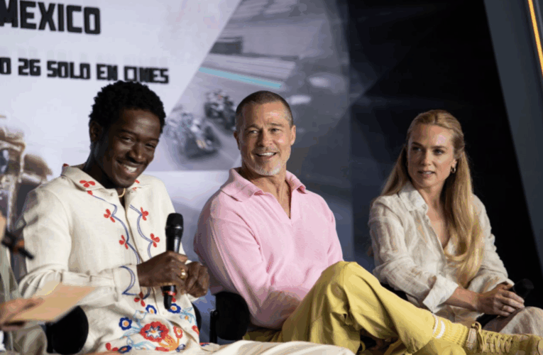 Brad Pitt, elenco y equipo creativo de F1®: La Película conquistan México entre fans y adrenalina