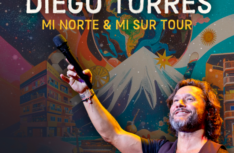Diego Torres llevará “Mi Norte & Mi Sur Tour” a Guadalajara con una noche llena de himnos y nostalgia
